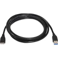 Aisens A105-0043 - Câble USB 3 1m (pour boîtier externe, appareil photo mobile et numérique) couleur noir