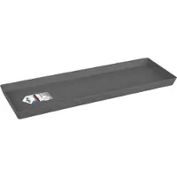 Elho Soucoupe Balconniere Loft Urban - 50 Cm - Gris Anthracite