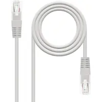 Nanocable 10.20.0401-l150 Rj45 Utp Cat6 1.5 M Câble réseau Gris Gris One Size