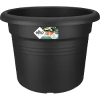 Elho Pot de Plante Elho Noir en Plastique Circulaire Ø 45 cm