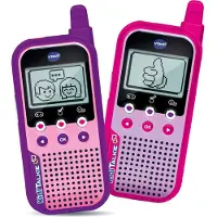 Vtech Talkie-walkie Kidi Talkie Mov Pink 4 - 7 Years Portée jusqu'à 200m
