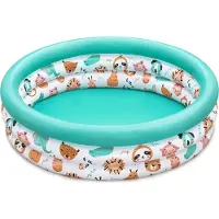 Bestway Piscine gonflable - - B51008 - Ronde - 102 cm - 101 L - Hors-sol