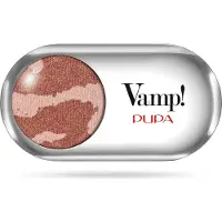 Pupa Milano Ombre à paupières hautement pigmentée Vamp ! (Ombre à paupières compacte) 1,5 g, 207 Seductive Bronze - Fusion