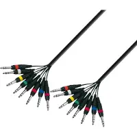 Adam hall K3 L8 VV 0500 5 m Câble multiconducteur