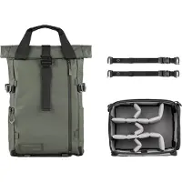 WANDRD PRVKE Photo Bundle Sac à Dos V4 - Wasatch Vert - 21L