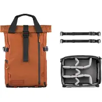 WANDRD PRVKE Photo Bundle Sac à dos V4 - Sedona Orange - 21L