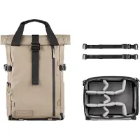 WANDRD PRVKE Photo Bundle Sac à dos V4 - Yuma Tan - 21L