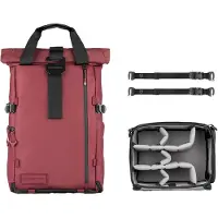WANDRD PRVKE Photo Bundle Sac à Dos V4 - Rhone Burgundy - 31L