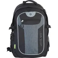 WHEEL BEE Sac à Dos Schildkröt Gris - Sac de Sport et de Camping Polyvalent