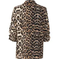 Soaked in luxury Blazer 'Shirley' noisette / noir