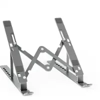 Aisens - LPS3M-179 - Support de Bureau réglable pour Ordinateur Portable/Tablette, Gris