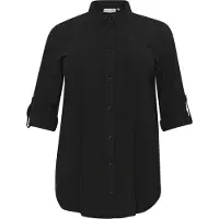 KAFFE CURVE Chemisier 'Nana' noir