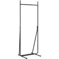 vidaXL Porte-vêtements Noir 62 x 48 x 158 cm Acier