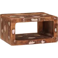 vidaXL Tables de chevet 45 x 30 x 24 cm bois de récupération massif