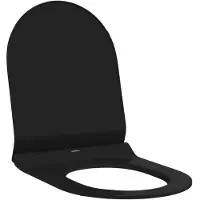 vidaXL Siège de toilettes réglable Noir 50 x 36,5 x 5 cm Polypropylène