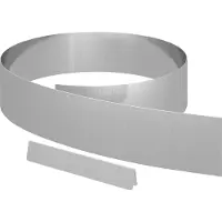 vidaXL Bordure de jardin, 450 x 15 cm, acier galvanisé, argenté