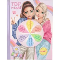 TOPModel Mood Coloring Book Rose Enfants