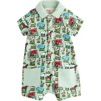 Next Barboteuse / body 'Cath Kidston Romper' menthe / mélange de couleurs