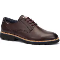 Pikolinos pour homme. M7D-4289 Chaussures en cuir Alarcon marron foncé (39), Plat, Lacets, Casuel
