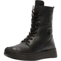 Softinos Bottines à lacets noir