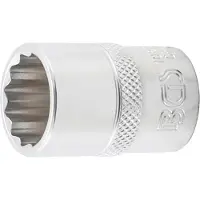 Bgs Douille pour clé, douze pans 12,5 mm (1/2") 18 mm (18 mm)