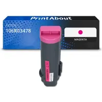 PrintAbout Toner compatible pour Xerox 106R03478 - Magenta