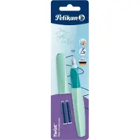 Pelikan Stylo Twist P457 M, Neo Mint, carte blister (1x)