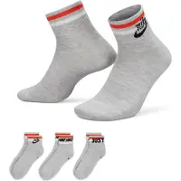 Nike Quarter Sock Unisexe - Chaussettes, Gris - Taille 34 - 38