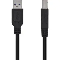 Aisens Câble usb 3.0 imprimante a105-0445/ usb mâle - usb mâle/ 3m/ noir
