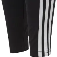 Adidas Pantalon de sport 'Essentials' noir / blanc