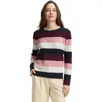 Tom Tailor Pull Knit Structured Striped