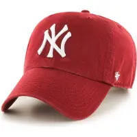 47 Brand Casquette 'NEYYAN ' pourpre / blanc
