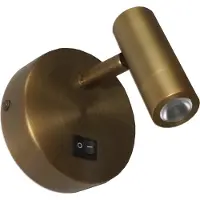 Artdelight Applique murale Simply bronze