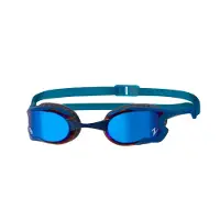 Zoggs Raptor Hcb Mirror Swimming Goggles Bleu