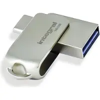 Integral 360-C Dual - Clé USB - 16 Go - USB 3.2 Gen 1 / USB-C
