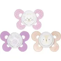 Chicco Sucette en silicone Physio Confort Fille 6-16 M 2u