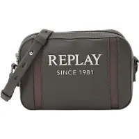 Replay sac à épaule bandoulière Crossbody Bag Granite Gray gris foncé