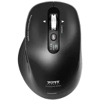 Port Designs Souris sans fil - - 910202 Business - Bluetooth et 2,4 GHz - Rechargeable - Noire