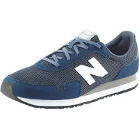 New Balance unisex pour enfant. GC323V1 Baskets 323 bleu marine (36), Plat, Lacets, Casuel, Mesh, mode enfantine