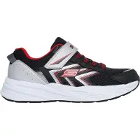 SKECHERS Baskets 'MICROSPEC TREAD' rouge / noir / argent