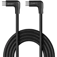 Lindy 32022 cavo USB USB 3.2 Gen 2 (3.1 Gen 2) 0,5 m USB C 10 Gbit/s 60 W Nero
