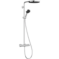 Hansgrohe Pulsify S PURO Système de douche 260, 1jet, Ecostat Fine, douchette à main 3jet, EcoSmart, 24237000