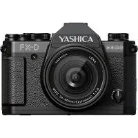 Yashica FX-D S300 Digital Film Simulation Appareil Photo Noir