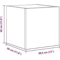 vidaXL Ensemble de meubles TV , 7 pièces, en bois stratifié imitation chêne artisanal