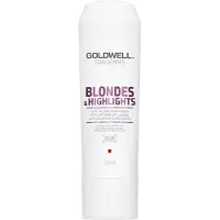 Goldwell Après-shampooing anti-jaunissement Dualsenses pour cheveux blonds et méchés, 50 ml