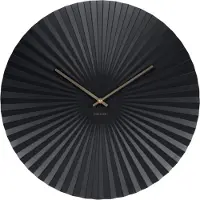 Karlsson Horloge murale Sensu XL noir - Ø 50cm