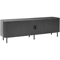 Beliani Meuble Tv Bradley Noir