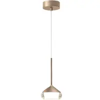 Artdelight Suspension design Phoenix champagne Ø 11,6cm