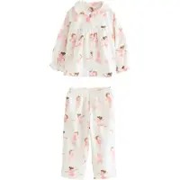 Next Pyjama marron / rose / rosé / blanc naturel