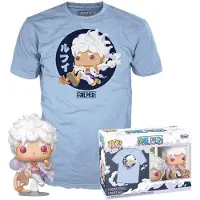 Funko POP! Pop! Luffy Fifth Gear - Figurka Winylowa z Serii One Piece Set POP & Tee